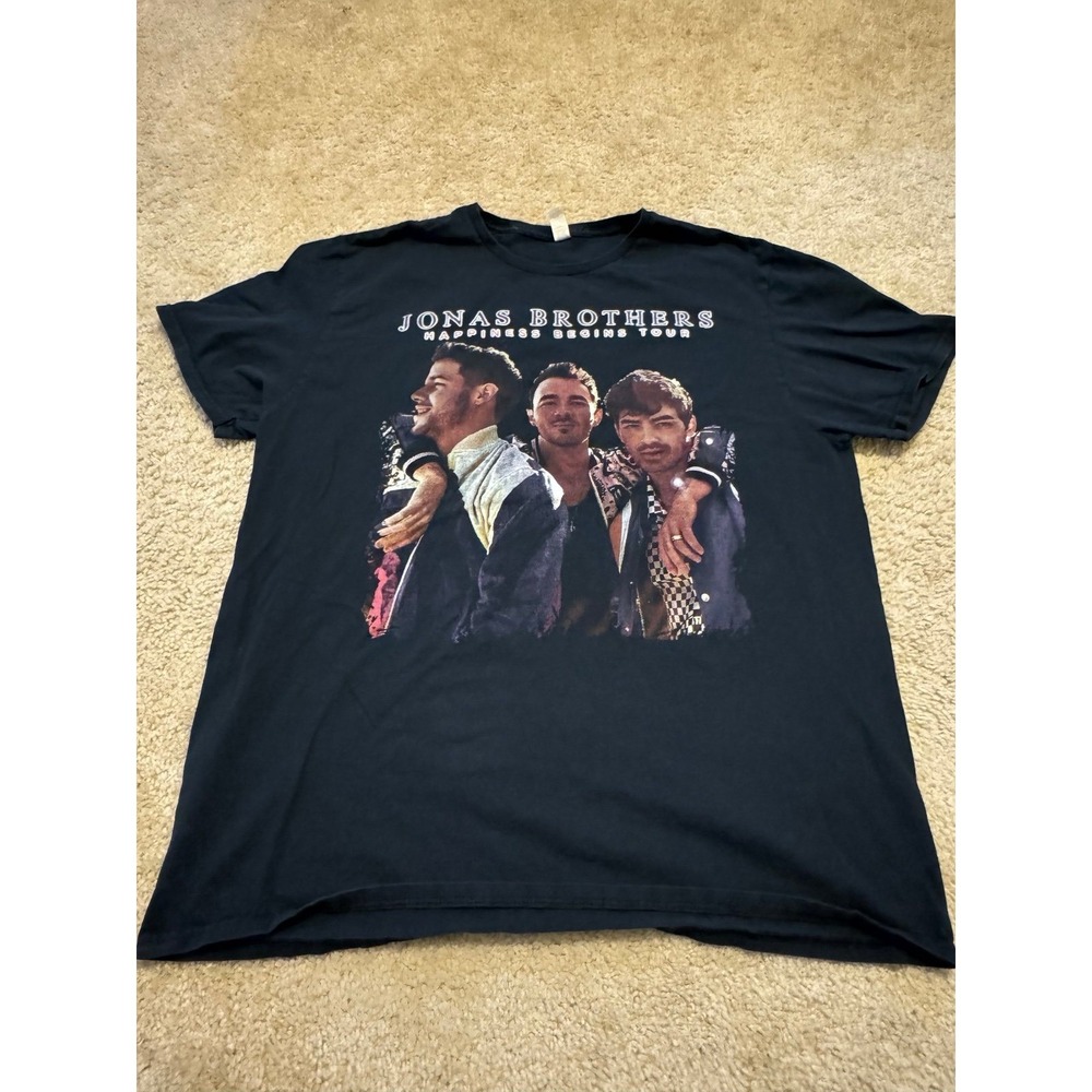 2019 Jonas Brothers Happiness Begins Tour T Shirt Artist Concert